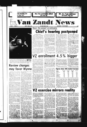 Van Zandt News (Wills Point, Tex.), Vol. 3, No. 47, Ed. 1 Sunday, April 28, 1985