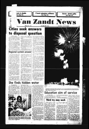 Van Zandt News (Wills Point, Tex.), Vol. [4], No. 5, Ed. 1 Sunday, July 7, 1985