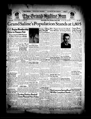 The Grand Saline Sun (Grand Saline, Tex.), Vol. 58, No. 30, Ed. 1 Thursday, June 8, 1950