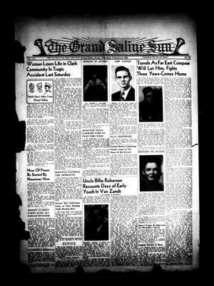 Primary view of object titled 'The Grand Saline Sun (Grand Saline, Tex.), Vol. 52, No. 12, Ed. 1 Thursday, February 8, 1945'.