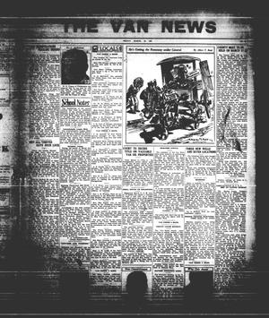 The Van News (Wills Point, Tex.), Vol. [3], No. [11], Ed. 1 Friday, March 13, 1931