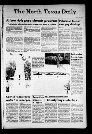 The North Texas Daily (Denton, Tex.), Vol. 63, No. 72, Ed. 1 Tuesday, February 12, 1980