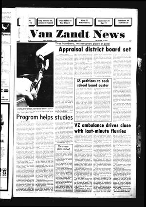 Van Zandt News (Wills Point, Tex.), Vol. [4], No. 24, Ed. 1 Sunday, November 17, 1985