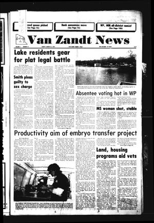 Van Zandt News (Wills Point, Tex.), Vol. 3, No. 42, Ed. 1 Sunday, March 24, 1985