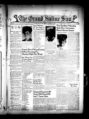 The Grand Saline Sun (Grand Saline, Tex.), Vol. 51, No. 43, Ed. 1 Thursday, September 14, 1944
