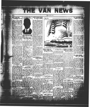 The Van News (Wills Point, Tex.), Vol. 3, No. [24], Ed. 1 Friday, June 12, 1931