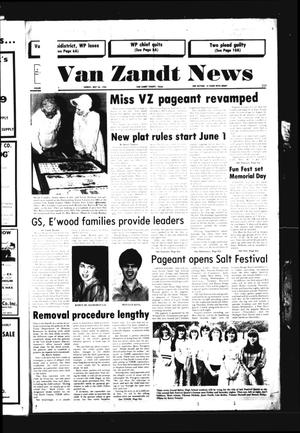 Van Zandt News (Wills Point, Tex.), Vol. [3], No. [51], Ed. 1 Sunday, May 26, 1985