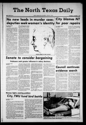 The North Texas Daily (Denton, Tex.), Vol. 63, No. 19, Ed. 1 Thursday, October 4, 1979