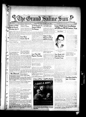 The Grand Saline Sun (Grand Saline, Tex.), Vol. 49, No. 34, Ed. 1 Thursday, July 2, 1942