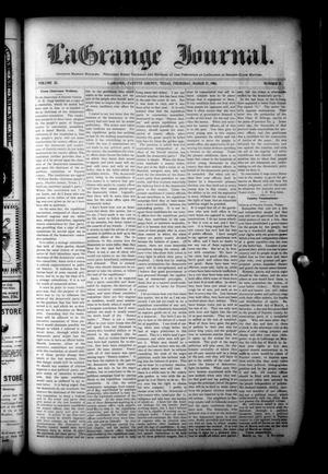 La Grange Journal. (La Grange, Tex.), Vol. 25, No. 11, Ed. 1 Thursday, March 17, 1904