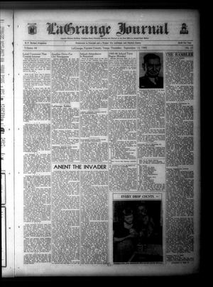 La Grange Journal (La Grange, Tex.), Vol. 66, No. 37, Ed. 1 Thursday, September 13, 1945