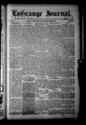 La Grange Journal. (La Grange, Tex.), Vol. 26, No. 43, Ed. 1 Thursday, October 26, 1905