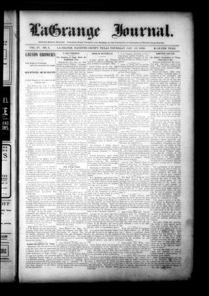 Primary view of object titled 'La Grange Journal. (La Grange, Tex.), Vol. 27, No. 3, Ed. 1 Thursday, January 18, 1906'.