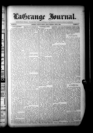 La Grange Journal. (La Grange, Tex.), Vol. 25, No. 25, Ed. 1 Thursday, June 23, 1904