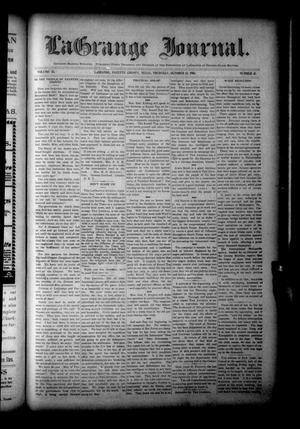 La Grange Journal. (La Grange, Tex.), Vol. 25, No. 41, Ed. 1 Thursday, October 13, 1904