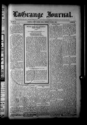 La Grange Journal. (La Grange, Tex.), Vol. 25, No. 40, Ed. 1 Thursday, October 6, 1904