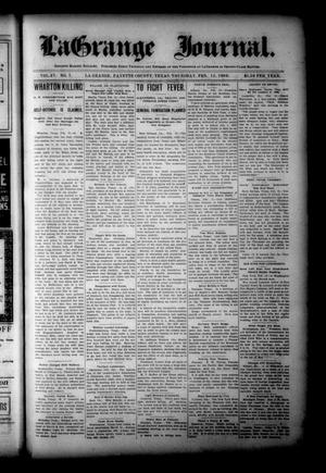 La Grange Journal. (La Grange, Tex.), Vol. 27, No. 7, Ed. 1 Thursday, February 15, 1906