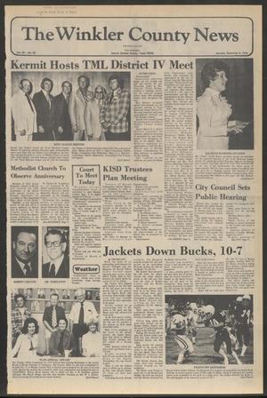 The Winkler County News (Kermit, Tex.), Vol. 39, No. 50, Ed. 1 Monday, September 8, 1975