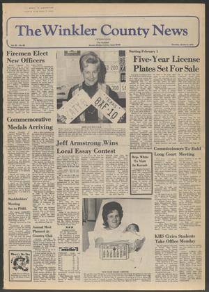 The Winkler County News (Kermit, Tex.), Vol. 38, No. 85, Ed. 1 Thursday, January 9, 1975