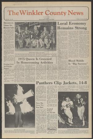 The Winkler County News (Kermit, Tex.), Vol. 39, No. 62, Ed. 1 Monday, October 20, 1975