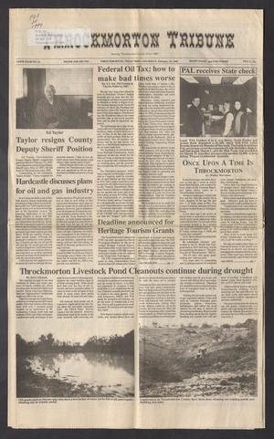 Throckmorton Tribune (Throckmorton, Tex.), Vol. 113, No. 21, Ed. 1 Thursday, February 25, 1999