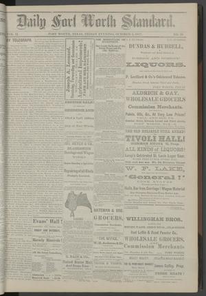 Daily Fort Worth Standard. (Fort Worth, Tex.), Vol. 2, No. 29, Ed. 1 Friday, October 5, 1877