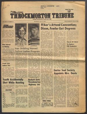 Throckmorton Tribune (Throckmorton, Tex.), Vol. 85, No. 48, Ed. 1 Thursday, July 15, 1976