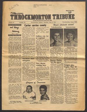 Primary view of object titled 'Throckmorton Tribune (Throckmorton, Tex.), Vol. 85, No. 38, Ed. 1 Thursday, May 6, 1976'.