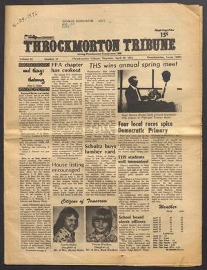 Primary view of object titled 'Throckmorton Tribune (Throckmorton, Tex.), Vol. 85, No. 37, Ed. 1 Thursday, April 29, 1976'.