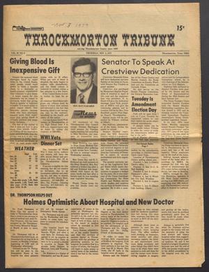 Primary view of object titled 'Throckmorton Tribune (Throckmorton, Tex.), Vol. 88, No. 8, Ed. 1 Thursday, November 3, 1977'.