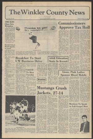 The Winkler County News (Kermit, Tex.), Vol. 39, No. 60, Ed. 1 Monday, October 13, 1975