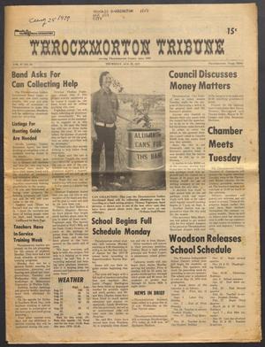Throckmorton Tribune (Throckmorton, Tex.), Vol. 87, No. 50, Ed. 1 Thursday, August 25, 1977