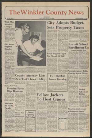 The Winkler County News (Kermit, Tex.), Vol. 39, No. 51, Ed. 1 Thursday, September 11, 1975