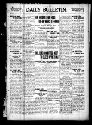 Primary view of object titled 'Daily Bulletin. (Brownwood, Tex.), Vol. 10, No. 87, Ed. 1 Thursday, January 27, 1910'.