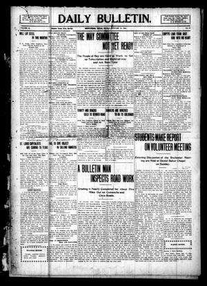 Primary view of object titled 'Daily Bulletin. (Brownwood, Tex.), Vol. 10, No. 78, Ed. 1 Monday, January 17, 1910'.