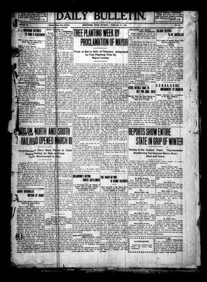 Daily Bulletin. (Brownwood, Tex.), Vol. 10, No. 105, Ed. 1 Thursday, February 17, 1910