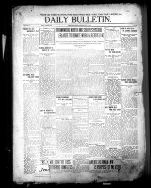 Daily Bulletin. (Brownwood, Tex.), Vol. 11, No. 180, Ed. 1 Wednesday, May 17, 1911