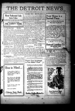 Primary view of object titled 'The Detroit News (Detroit, Tex.), Vol. 1, No. 14, Ed. 1 Thursday, July 5, 1928'.