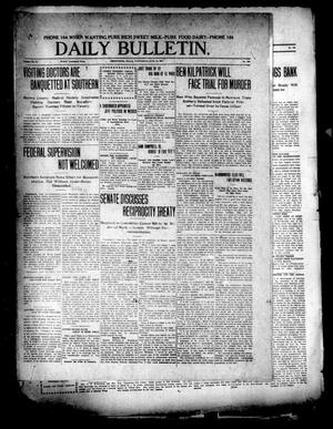 Primary view of object titled 'Daily Bulletin. (Brownwood, Tex.), Vol. 11, No. 204, Ed. 1 Wednesday, June 14, 1911'.