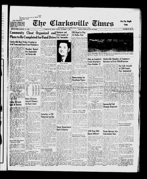 Primary view of object titled 'The Clarksville Times (Clarksville, Tex.), Vol. 87, No. 38, Ed. 1 Friday, October 9, 1959'.