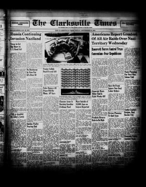 Primary view of object titled 'The Clarksville Times (Clarksville, Tex.), Vol. 72, No. 33, Ed. 1 Friday, September 15, 1944'.