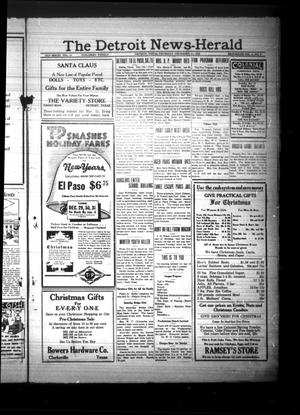 The Detroit News-Herald (Detroit, Tex.), Vol. 5, No. 37, Ed. 1 Thursday, December 15, 1932