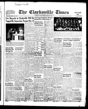 Primary view of object titled 'The Clarksville Times (Clarksville, Tex.), Vol. 86, No. 38, Ed. 1 Friday, October 10, 1958'.