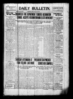Daily Bulletin. (Brownwood, Tex.), Vol. 10, No. 175, Ed. 1 Tuesday, May 10, 1910