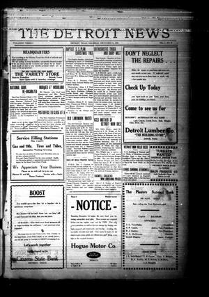 The Detroit News (Detroit, Tex.), Vol. 1, No. 36, Ed. 1 Thursday, December 6, 1928