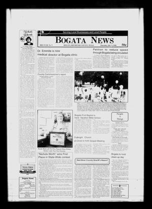 Bogata News (Bogata, Tex.), Vol. 88, No. 9, Ed. 1 Thursday, July 9, 1998
