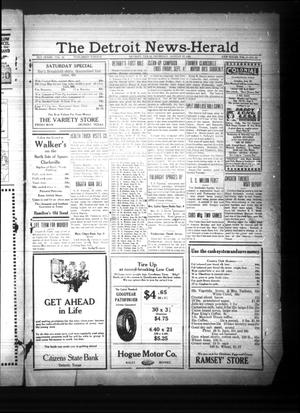 The Detroit News-Herald (Detroit, Tex.), Vol. 4, No. 22, Ed. 1 Thursday, August 27, 1931
