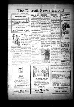 The Detroit News-Herald (Detroit, Tex.), Vol. 3, No. 49, Ed. 1 Thursday, March 5, 1931