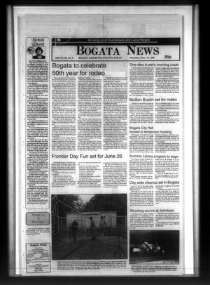 Primary view of object titled 'Bogata News (Bogata, Tex.), Vol. 89, No. 6, Ed. 1 Thursday, June 17, 1999'.