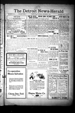 The Detroit News-Herald (Detroit, Tex.), Vol. 3, No. 26, Ed. 1 Thursday, September 25, 1930
